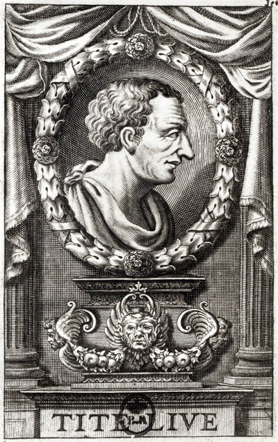 Titus Livius bekannt als Livius (59 v. Chr. - 17 n. Chr.) von Italian School